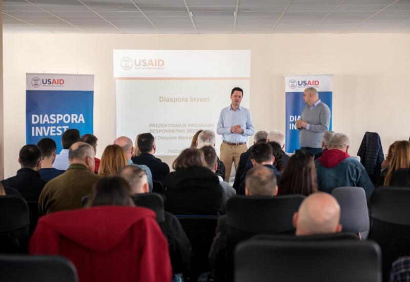 USAID ''Diaspora Invest'' nudi tehničku podršku za razvoj poslovanja
